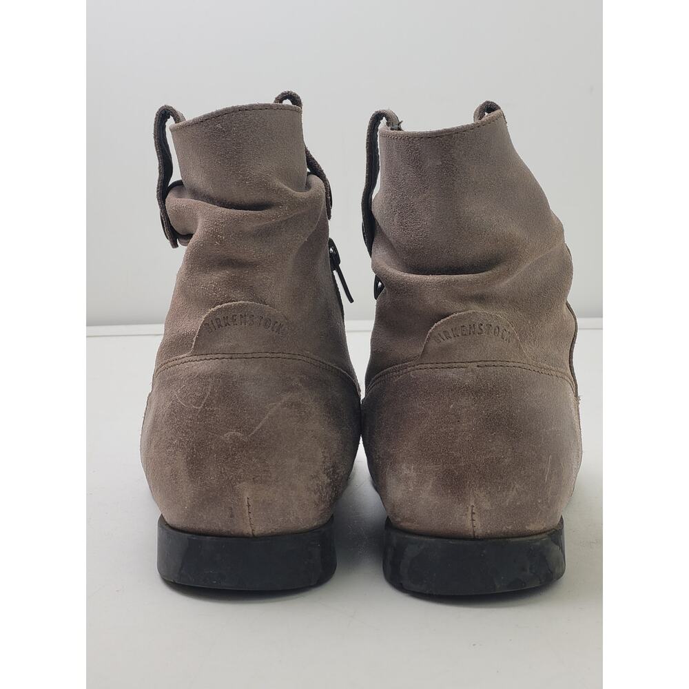 Birkenstock Boots Sarnia Slouch Waxed Suede Women's Sz 38 (7) - Picture 4 of 8